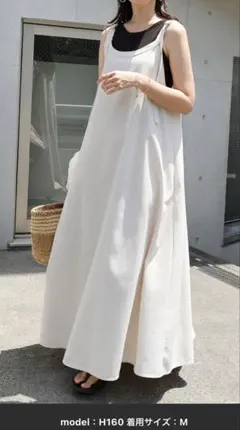 ワンピース Aライン ロング丈 Mサイズ　マタニティのサムネイル