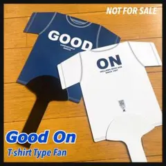 非売品 Good On グッドオン レア クルーネックTシャツ型 うちわ 2色