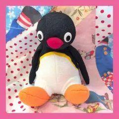 ヴィンテージ ピングー PINGU ぬいぐるみ マスコット ひも付き レトロ