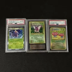 ポケモンカード　PSA まとめ　ラフレシア　モルフォン　ビビヨン　旧裏　XY