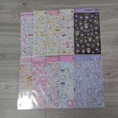 サンリオキャラクター シール ステッカー 10シート