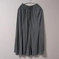 GLOBAL WORK グリーン フレアワイドパンツ Mサイズ レディース