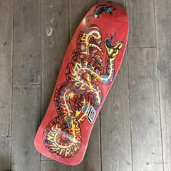 サンタクルーズプレミアムカラフルな蛇デザイン スケートボードデッキ