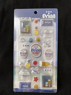 沖縄限定 正規品 オリオンビール 立体ステッカー