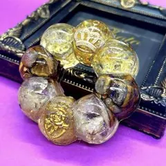 金運上昇】薔薇のオルゴナイト タイガーアイ&シトリン - メルカリ