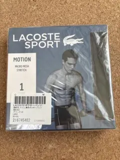 LACOSTE ボクサーパンツ 黒 1枚 L 新品 未開封