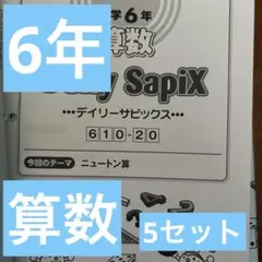 ⑲や サピックス SAPIX 夏期講習 算数 5年生 サマーサピックス - メルカリ