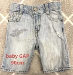 baby GAP デニムパンツ　ハーフパンツ