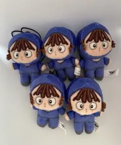 忍たま乱太郎　ほわぬい　学級委員長委員会　尾浜勘右衛門　5体セット‼️