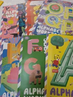 アルファベット 7冊セット イングリッシュワークブック