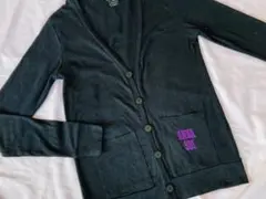 アナスイ　黒　Ｍ?(ps) ロング丈カーディガンのサムネイル