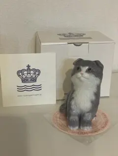 ロイヤルコペンハーゲンイヤーフィギュリン2014スコティッシュフォールド