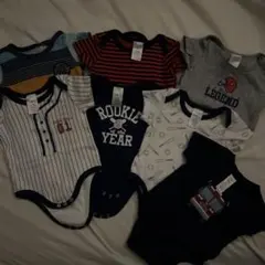 ロンパースセット 0-3M 7点セット