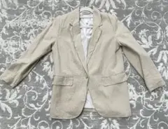 H&M ベージュ テーラードジャケット