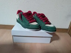 Reebok Classic スニーカー グリーン レッド