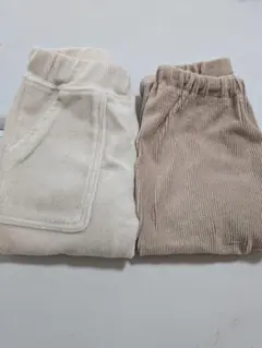 ベビー80cmコーデュロイパンツ 2点セット