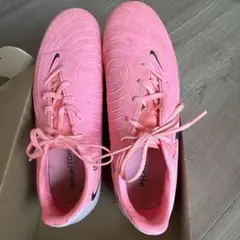 3回使用　23.5cm Nike Phantom ピンク サッカーシューズ