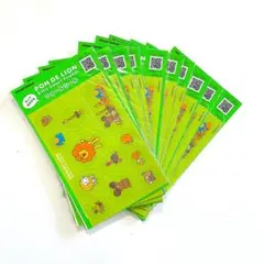 ミスタードーナツ ポンデライオン シール 7セット