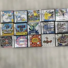 092 Nintendo DS 3DS ソフト まとめ売り 15本セットのサムネイル