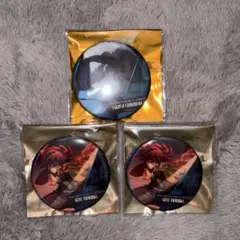 鬼滅の刃　無限城編　ものがたる背中　コレクション缶バッジ　冨岡義勇 鱗滝左近次