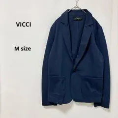 VICCI ビッチ　テーラードジャケット　M ネイビー　シングルボタンのサムネイル