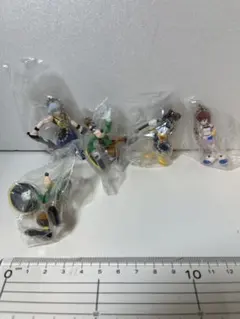 キングダムハーツ　フィギュアキーチェーン　5個セット