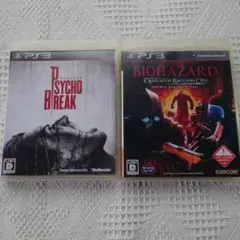 PS3 サイコブレイク×バイオハザードオペレーション・ラクーンシティ