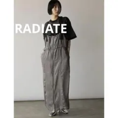 【新品】RADIATE 配色ステッチフロントジップジャンパースカート ヤマダヤ
