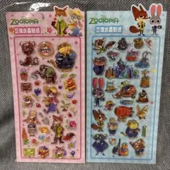 立体シール　２枚セット