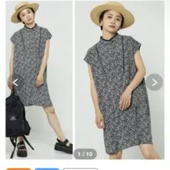 FREAK'S STORE 花柄 半袖ワンピース