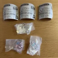 クリスタル　めじるしアクセサリー サンリオ　キャラクターズ　3個セット