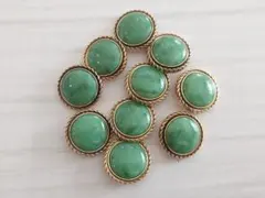 ボタンまとめ売り56(レトログリーン2.3)