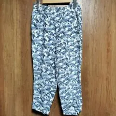 【BROWNY STANDARD】レディース　麻混カジュアルパンツ　S