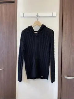 THIRTEEN JAPAN フード付きニットセーター 44