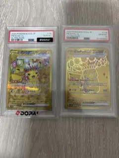 PSA10 ナマケロ AR のピカチュウ 25th ポケモンカード 2枚セット