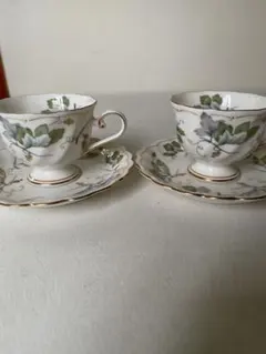 HOYA フラッシュアイボリー　Flash Ivory ティーカップ&ソーサー