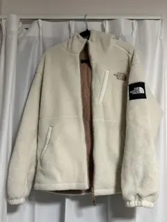 THE NORTH FACE フリースジャケット リバーシブル　アイボリー　韓国