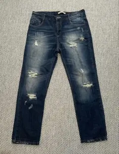 Bershka　ベルシュカ　ダメージデニム　ジーンズ　28