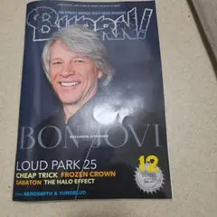 BURN! 12月号 BON JOVI 特集