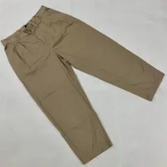 H&M チノパン コットンパンツ ベージュ プリーツ付き ポケット サイズ30