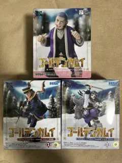 Xross Link ゴールデンカムイ 杉本　アシリパ　白石セット　フィギュア