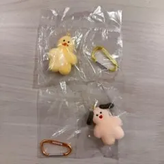 【新品未開封】mojojojo フィギュアマスコット カラビナ付き 2体セット