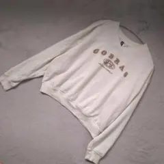 《H&M》COBRAS ARIZONA COBRAS トレーナー ホワイト