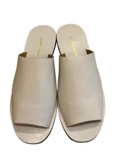 【美品】ADAM ET ROPE レザー ミュールサンダル 38