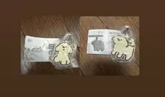 さよなら鍵迷子 ガチャ　Bitte Mitteバッグクリップ クリームA B