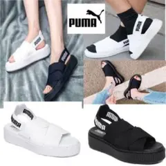 新品 プーマ リアーナ 厚底 プラットフォーム サンダル 23cm〜24cm