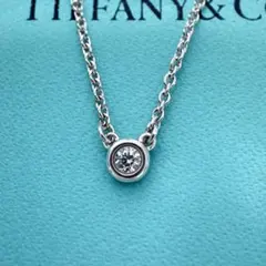 極美品✨ティファニー バイザヤード シルバー ネックレス ダイヤ