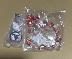 ハローキティ きらきらビーズチャーム サンリオ平成ギャルチャーム サンリオ