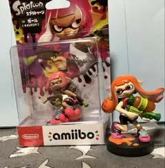 スプラトゥーン　amiibo イカ　ガール　セット