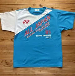 YONEX ALL JAPAN Tシャツ EHIME IMABARI 2018